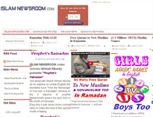 Tablet Screenshot of islamnewsroom.com